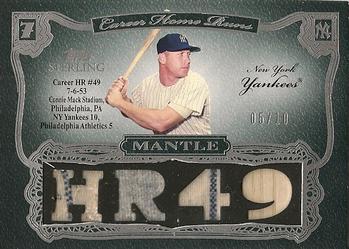 2006 Topps Sterling - Moments Relics #MM-HR49 Mickey Mantle HR 49 Front