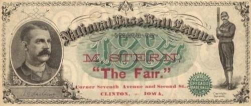 1887-93 Baseball Currency (H804-43) #NNO Albert Spalding Front