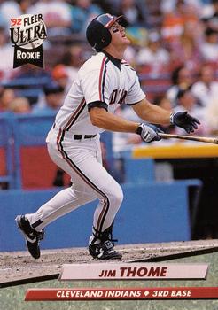 1992 Ultra #54 Jim Thome Front