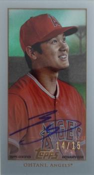 2019 Topps Clearly Authentic - T206 Autographs #TA-SO Shohei Ohtani Front