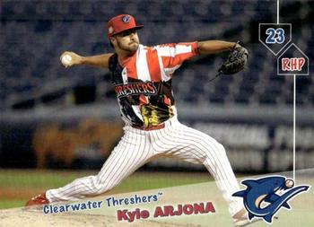 2019 Grandstand Clearwater Threshers #NNO Kyle Arjona Front