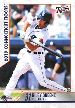 2019 Choice Connecticut Tigers #1 Riley Greene Front
