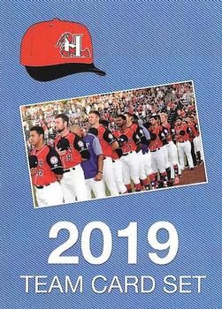 2019 Choice Hickory Crawdads Update #NNO Checklist Front