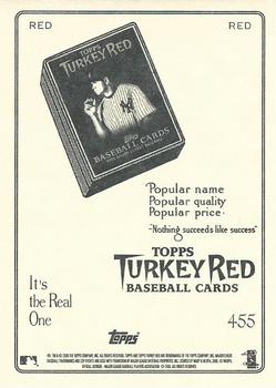 2006 Topps Turkey Red - Red #455 Ken Griffey Jr. Back