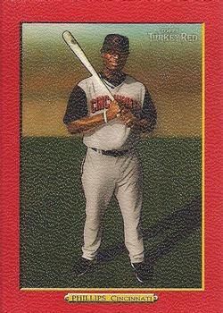 2006 Topps Turkey Red - Red #566 Brandon Phillips Front
