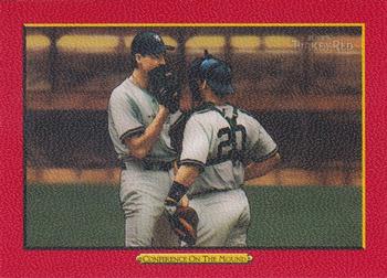 2006 Topps Turkey Red - Red #575 Conference On The Mound Front