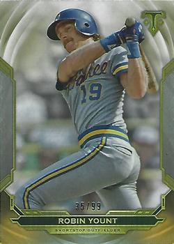2019 Topps Triple Threads - Gold #30 Robin Yount Front