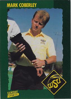 1992 Game Day Wichita State Shockers #36 Mark Coberly Front