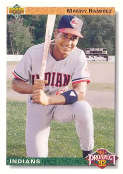1992 Upper Deck #63 Manny Ramirez Front