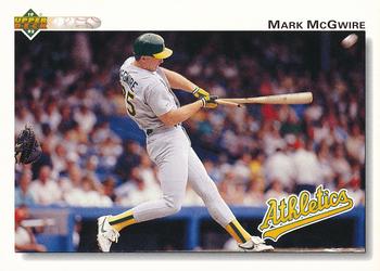 1992 Upper Deck #153 Mark McGwire Front