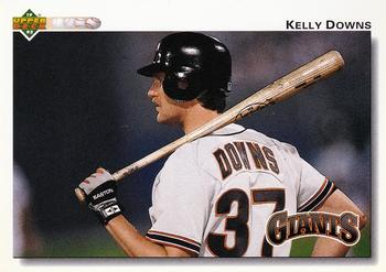 1992 Upper Deck #583 Kelly Downs Front