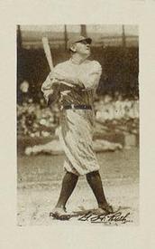 1923 Curtis Ireland (E123) #NNO Babe Ruth Front