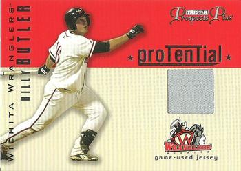 2006 TriStar Prospects Plus - ProTential Game Used #P-BB Billy Butler Front