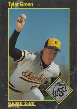 1990 Game Day Wichita State Shockers #13 Tyler Green Front