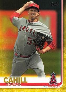 2019 Topps Update - Yellow #US234 Trevor Cahill Front