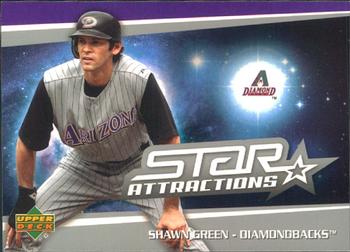 2006 Upper Deck - Star Attractions #SA-SG Shawn Green Front