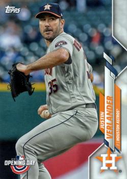 2020 Topps Opening Day #65 Justin Verlander Front