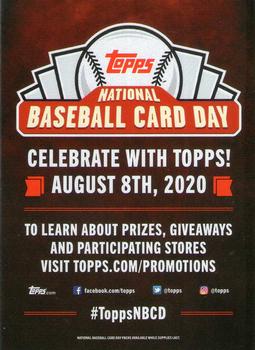2020 Topps Opening Day #NNO Topps National Baseball Card Day Front