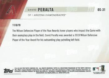 2019-20 Topps Now Off-Season #OS-31 David Peralta Back