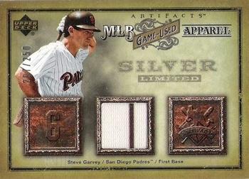 2006 Upper Deck Artifacts - MLB Game-Used Apparel Silver Limited #MLB-SG Steve Garvey Front