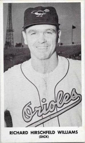 1957-59 Baltimore Orioles Photocards #NNO Richard Hirschfeld Williams Front