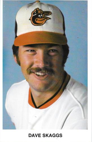 1978 Baltimore Orioles Photocards #NNO Dave Skaggs Front