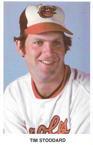 1978 Baltimore Orioles Photocards #NNO Tim Stoddard Front