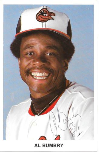 1979 Baltimore Orioles Photocards #NNO Al Bumbry Front