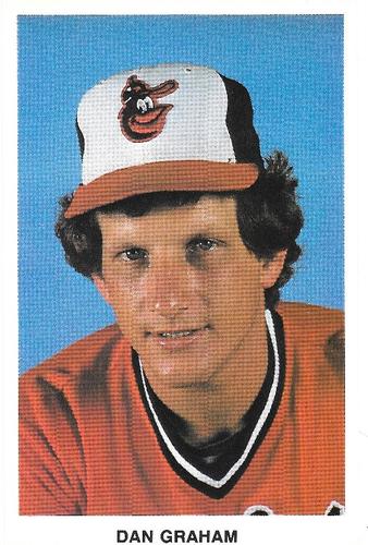 1980 Baltimore Orioles Photocards #NNO Dan Graham Front