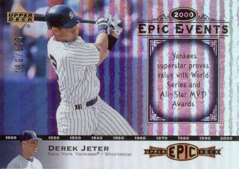 2006 Upper Deck Epic - Events #EE63 Derek Jeter Front