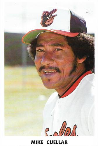 1976 Baltimore Orioles Photocards #NNO Mike Cuellar Front
