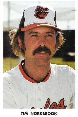 1976 Baltimore Orioles Photocards #NNO Tim Nordbrook Front