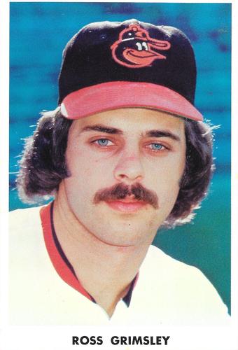 1974 Baltimore Orioles Photocards #NNO Ross Grimsley Front