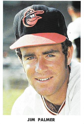 1972 Baltimore Orioles Photocards #NNO Jim Palmer Front