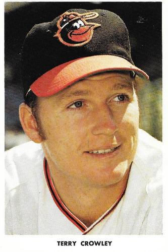 1970 Baltimore Orioles Photocards #NNO Terry Crowley Front