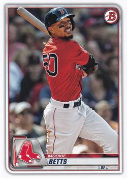 2020 Bowman #45 Mookie Betts Front