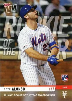 2019 Topps Now - Award Winners #AW-1 Pete Alonso Front