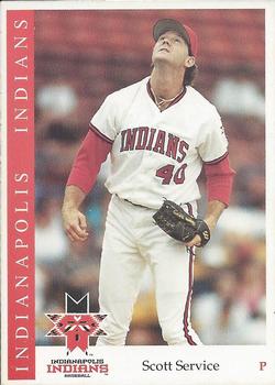 1994 Indianapolis Star & News Indianapolis Indians #NNO Scott Service Front