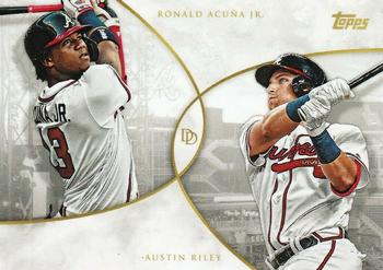 2019 Topps On-Demand Dynamic Duals #7 Ronald Acuna Jr. / Austin Riley Front