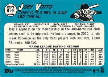2019 Topps Gallery - Heritage #HT-9 Joey Votto Back