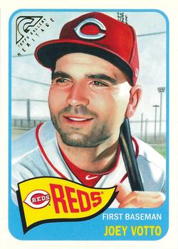 2019 Topps Gallery - Heritage #HT-9 Joey Votto Front