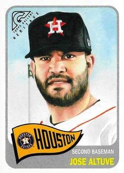 2019 Topps Gallery - Heritage #HT-12 Jose Altuve Front