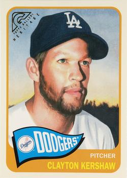 2019 Topps Gallery - Heritage #HT-16 Clayton Kershaw Front