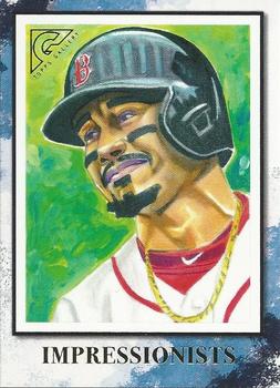 2019 Topps Gallery - Impressionists #IM-5 Mookie Betts Front