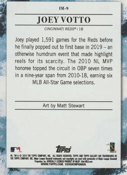 2019 Topps Gallery - Impressionists #IM-9 Joey Votto Back