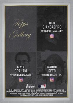 2019 Topps Gallery - Featured Artists #NNO John Giancaspro / Kevin Graham / Mayumi Seto Back