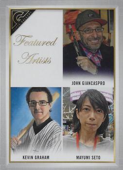 2019 Topps Gallery - Featured Artists #NNO John Giancaspro / Kevin Graham / Mayumi Seto Front