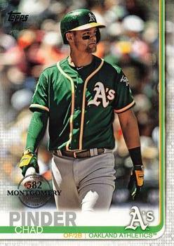 2019 Topps - 582 Montgomery #524 Chad Pinder Front