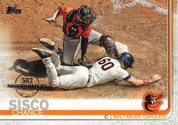 2019 Topps - 582 Montgomery #529 Chance Sisco Front