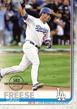 2019 Topps - 582 Montgomery #665 David Freese Front